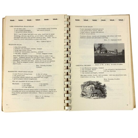 Favorite Recipes Of Jeffersons Country Cook Book 1975 Grace Episcopal Church Va - Picture 10 of 12